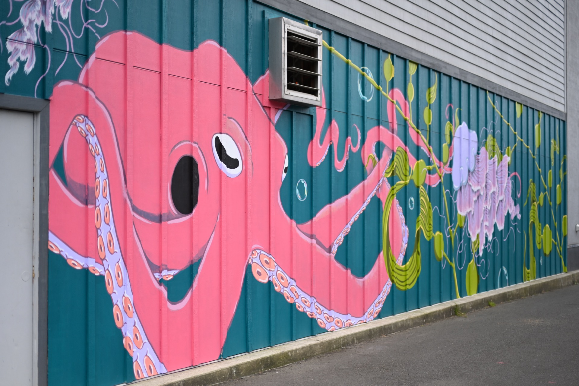 Octopus mural